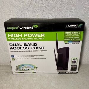 Amped Wireless High Power 600mw Wireless Dual Band Access Point Long Range Wi-Fi